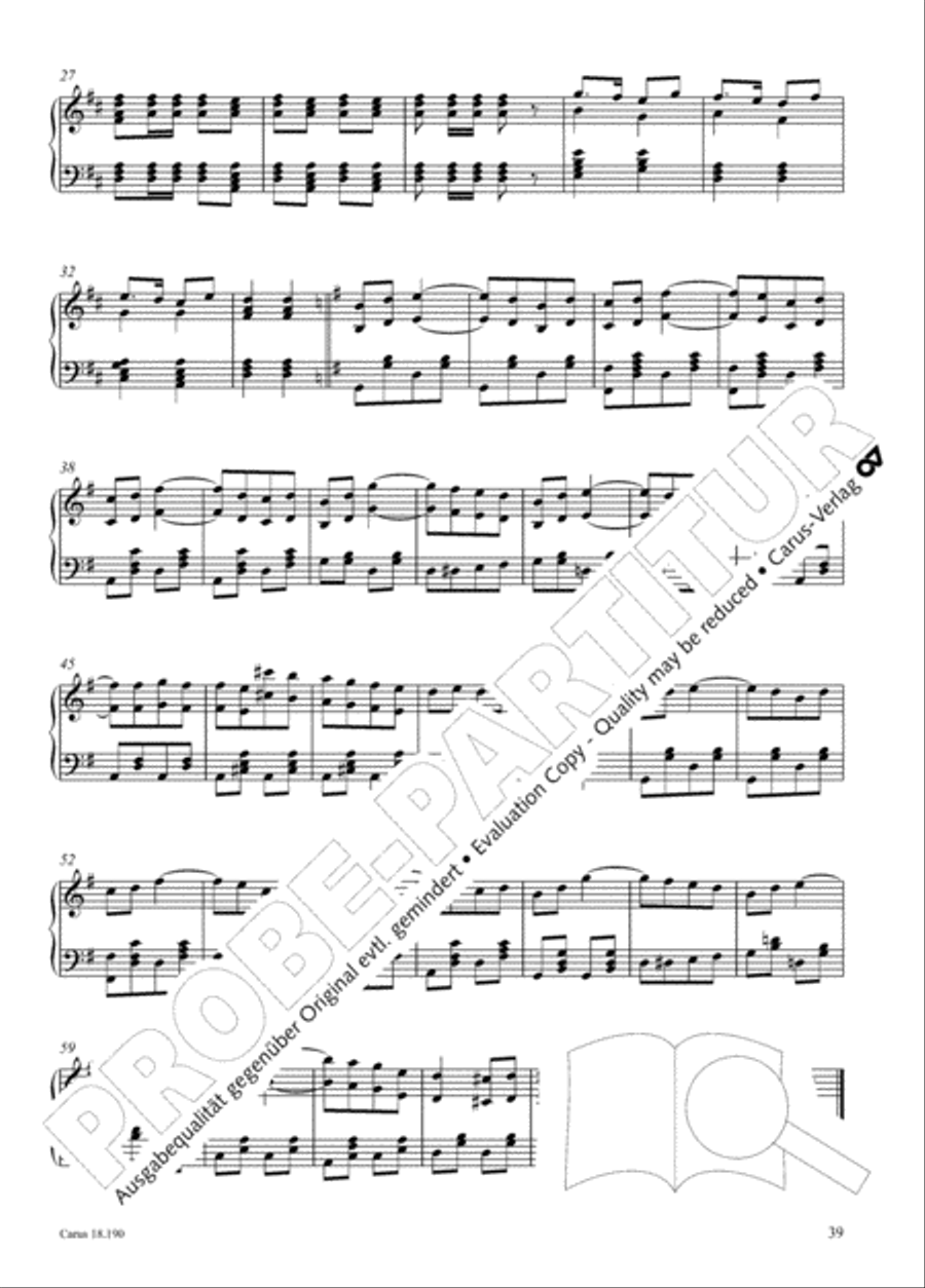 Puccini: Sonate, Versetti, Marce. Selected Organ Works Organ Solo scores gallery preview page 40