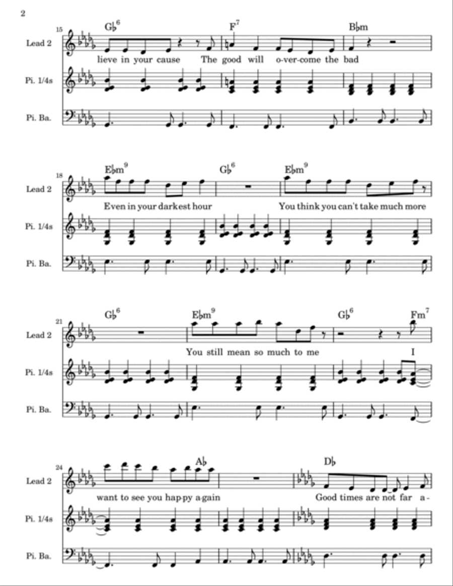 Falling Apart at the Seams Voice scores gallery preview page 2