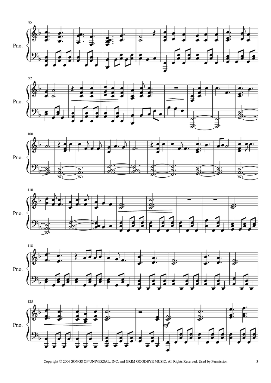 Your Guardian Angel Your Guardian Angel Piano Solo scores gallery preview page 3