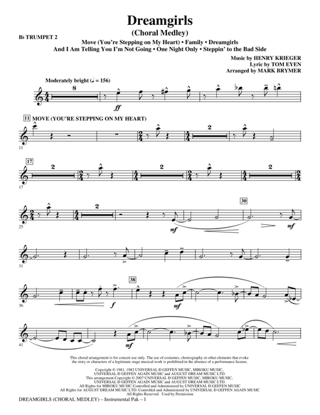 Dreamgirls (Choral Medley) - Bb Trumpet 2