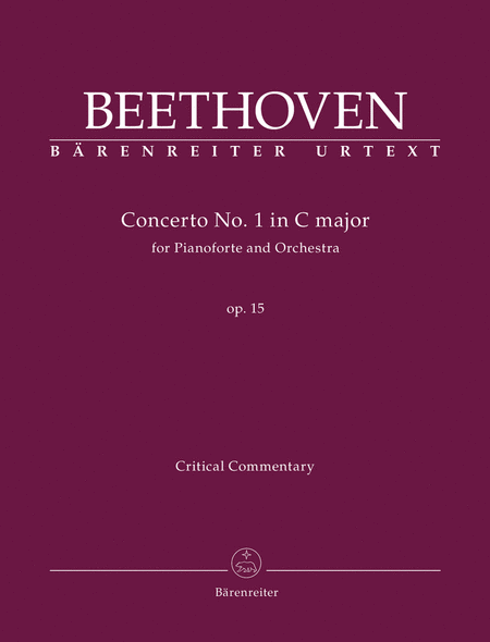 Concerto for Pianoforte und Orchestra Nr. 1 C major op. 15