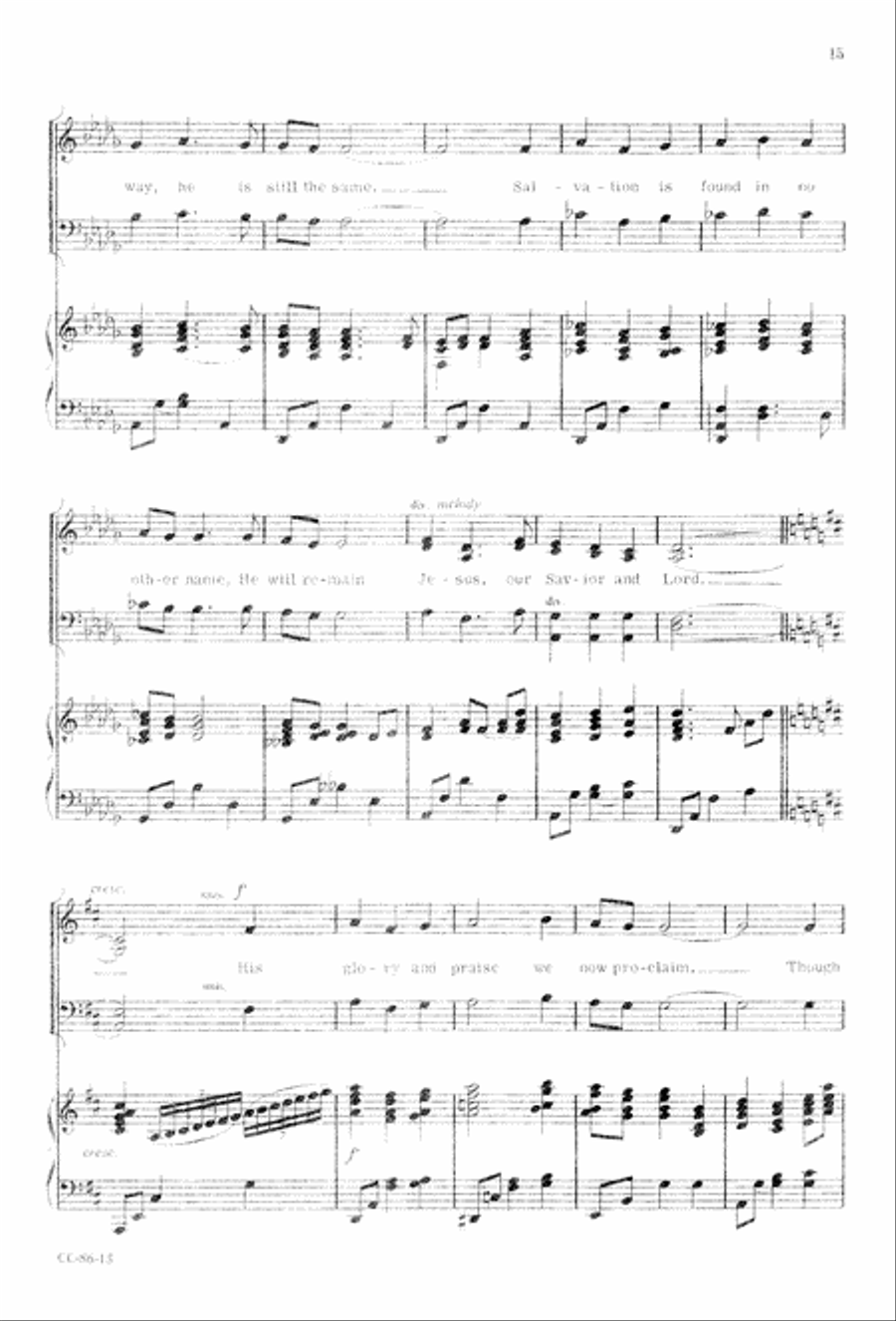Angels' Song Angels' Song 4-Part scores gallery preview page 17