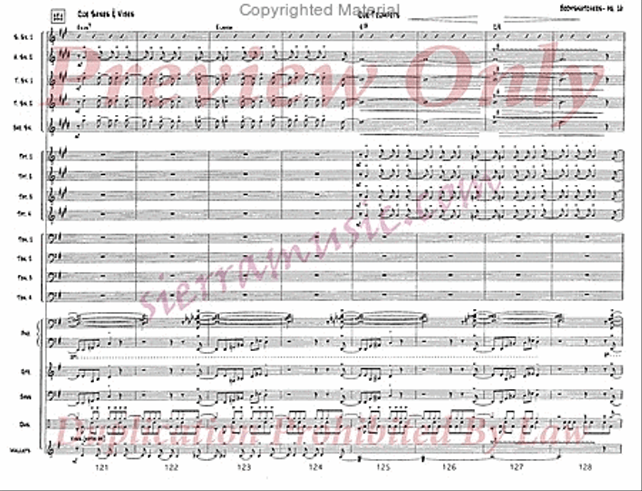 Bodysnatchers Bodysnatchers Jazz Ensemble scores gallery preview page 17