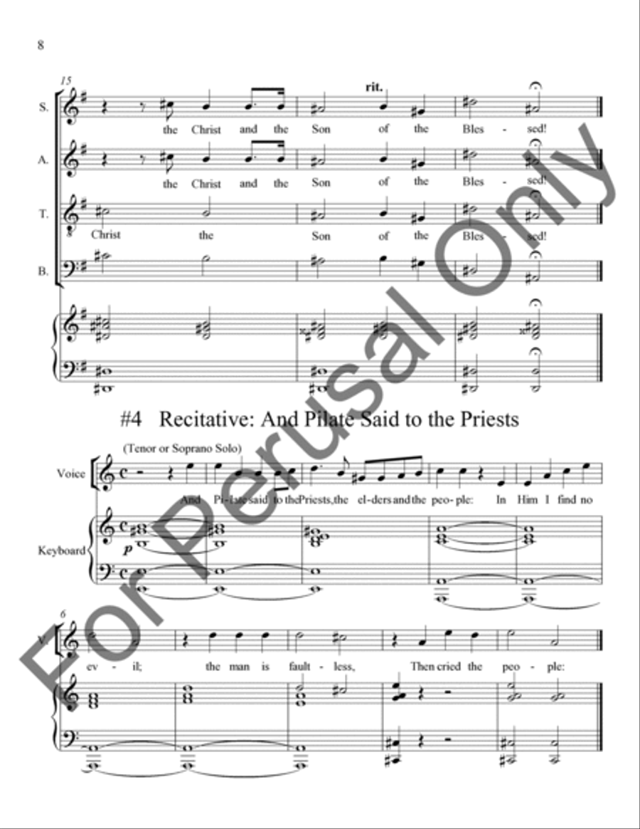Christus Christus 4-Part scores gallery preview page 7