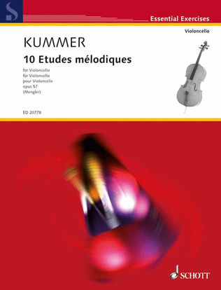 Book cover for 10 Etudes mélodiques