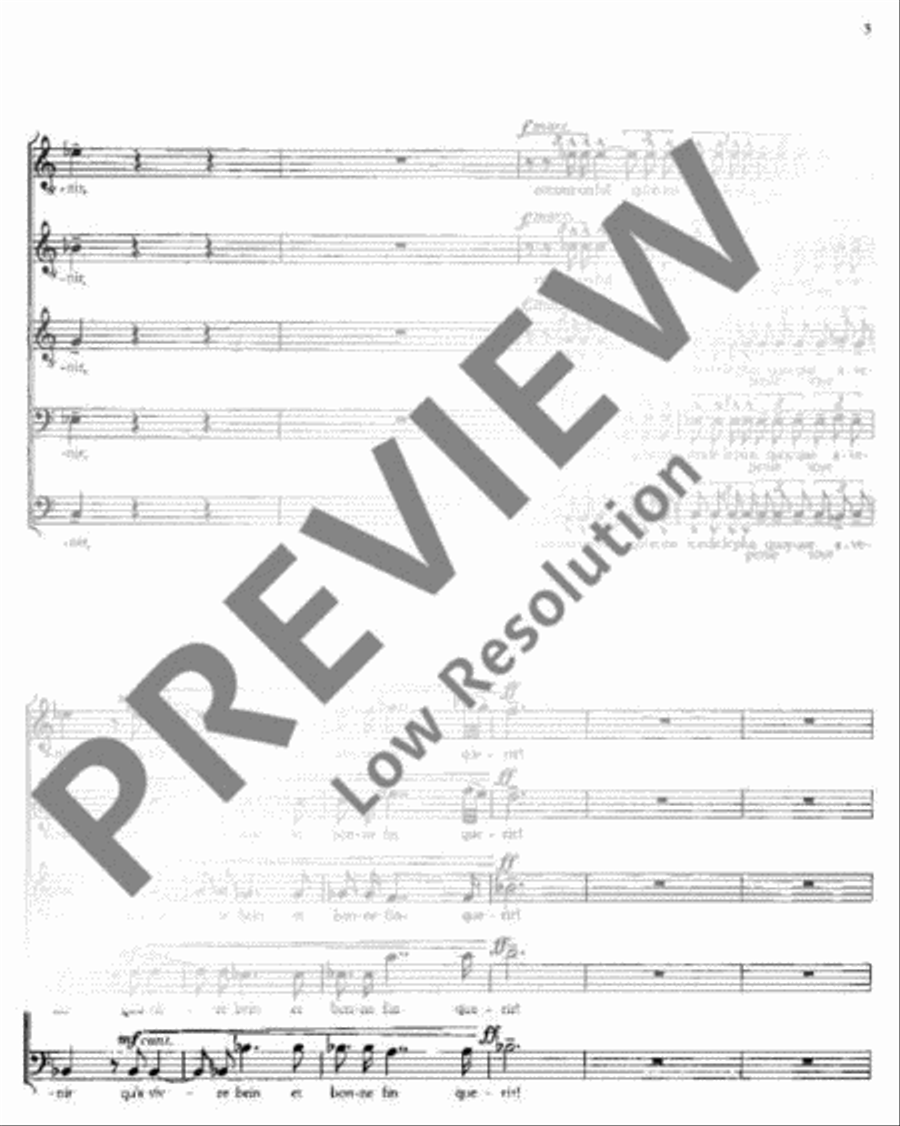 Drei französische Chöre Drei französische Chöre Mixed Choir scores gallery preview page 4