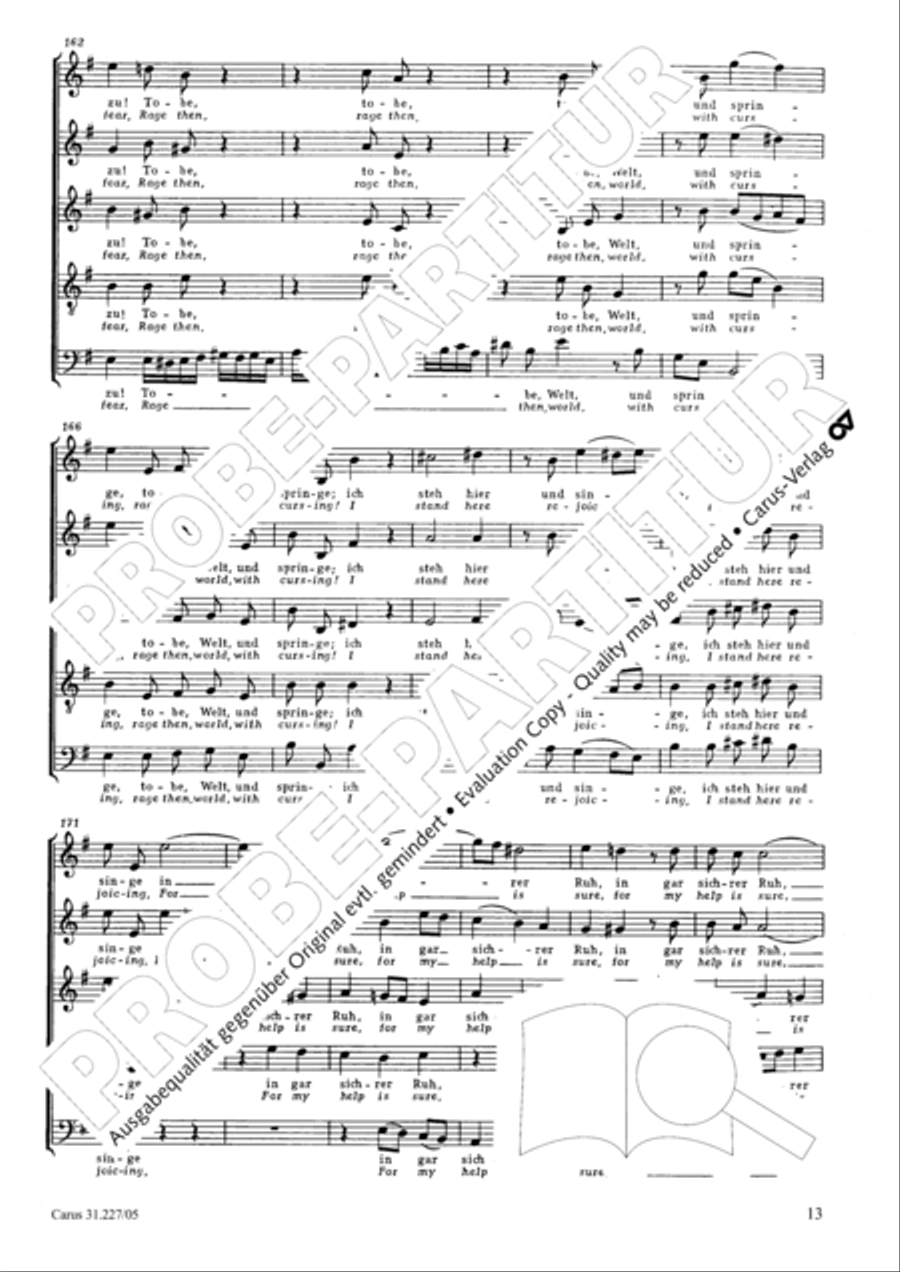 Jesu, my salvation (Jesu, thou my pleasure) SSATB scores gallery preview page 14