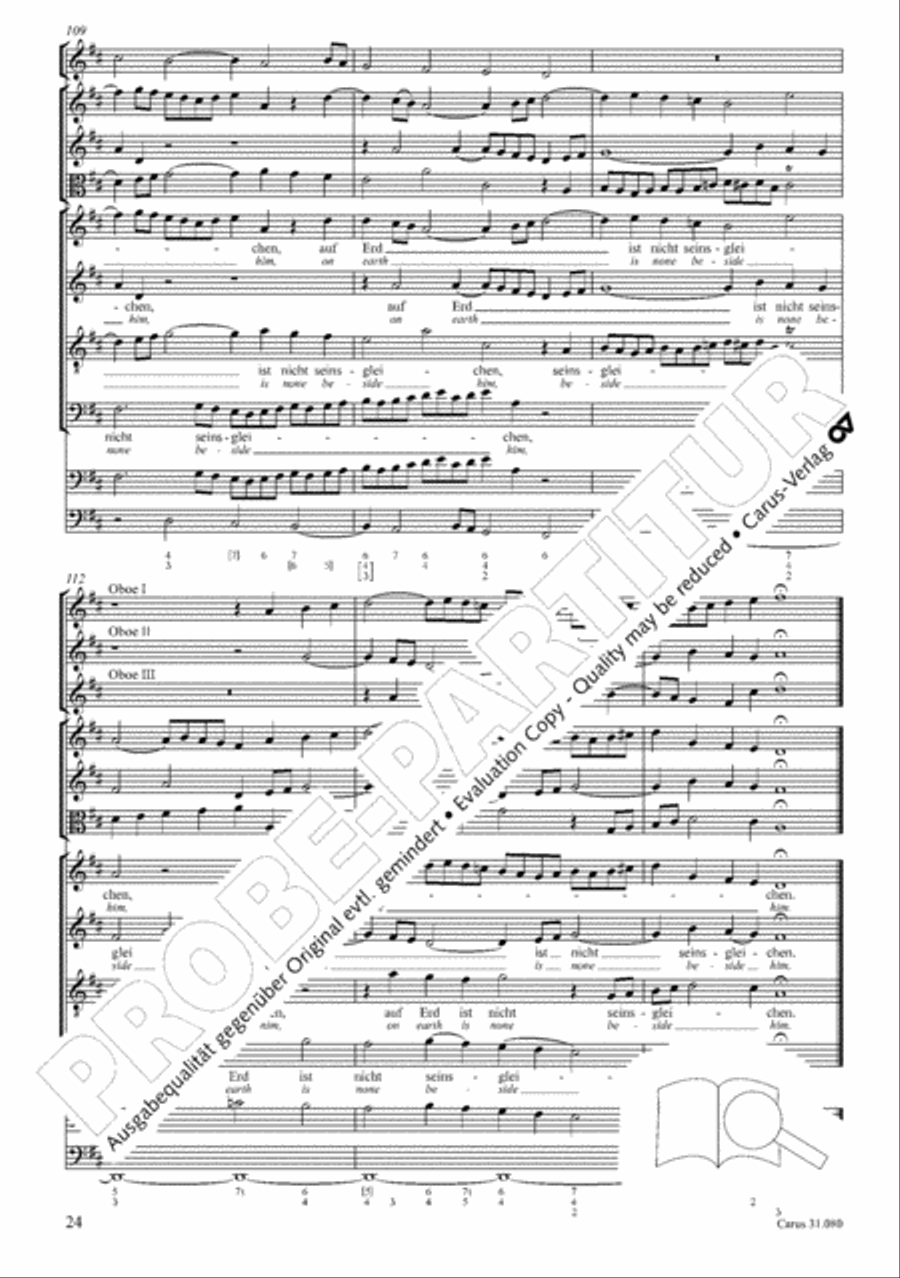 A mighty fortress is our God (Ein feste Burg ist unser Gott) 4-Part scores gallery preview page 25