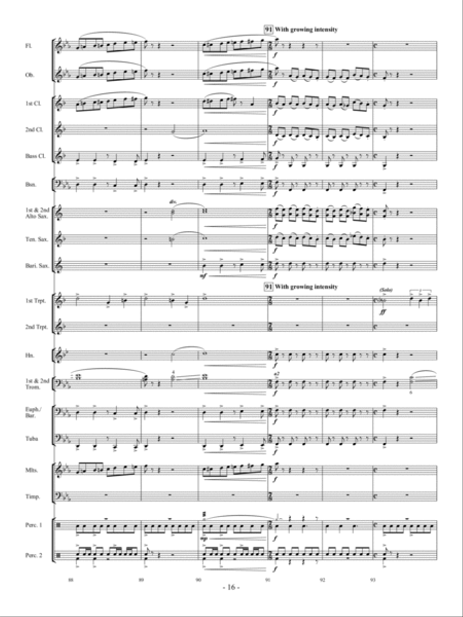 The Trumpeter of Krakow The Trumpeter of Krakow Concert Band scores gallery preview page 15
