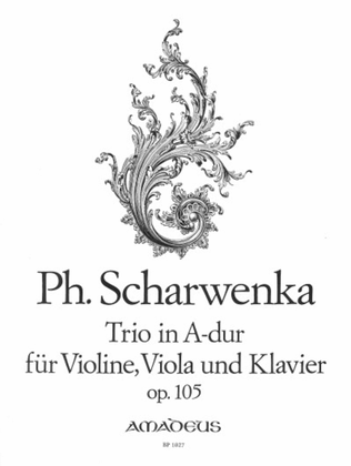 Book cover for Trio A major Op. 105