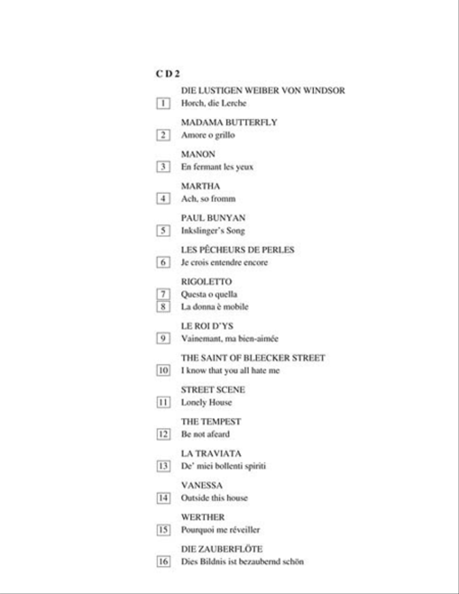 Arias for Tenor Voice Solo scores gallery preview page 4