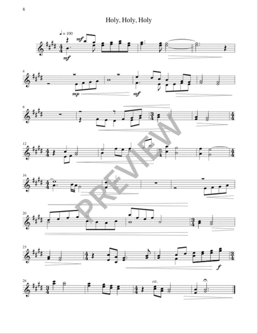 The Glendalough Mass - Instrument edition Flute scores gallery preview page 9
