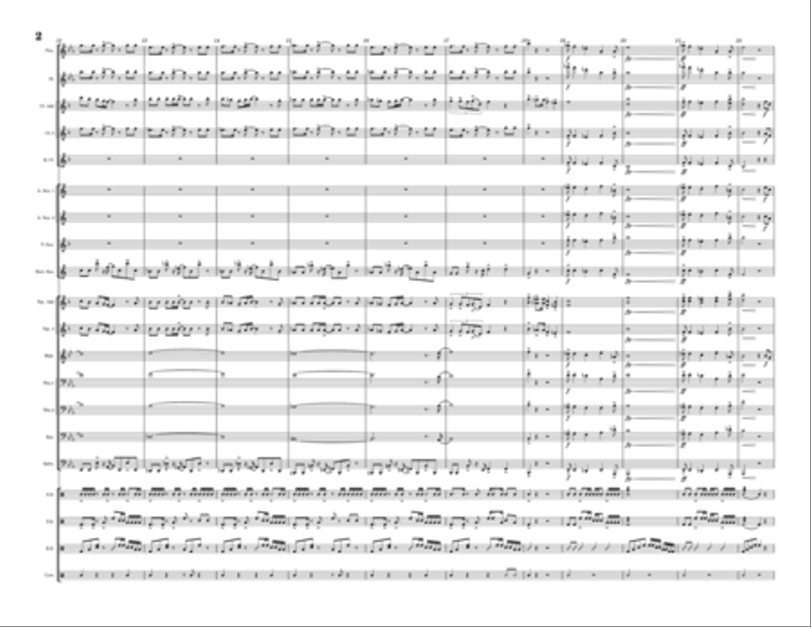 Pinball Wizard Pinball Wizard Marching Band scores gallery preview page 2