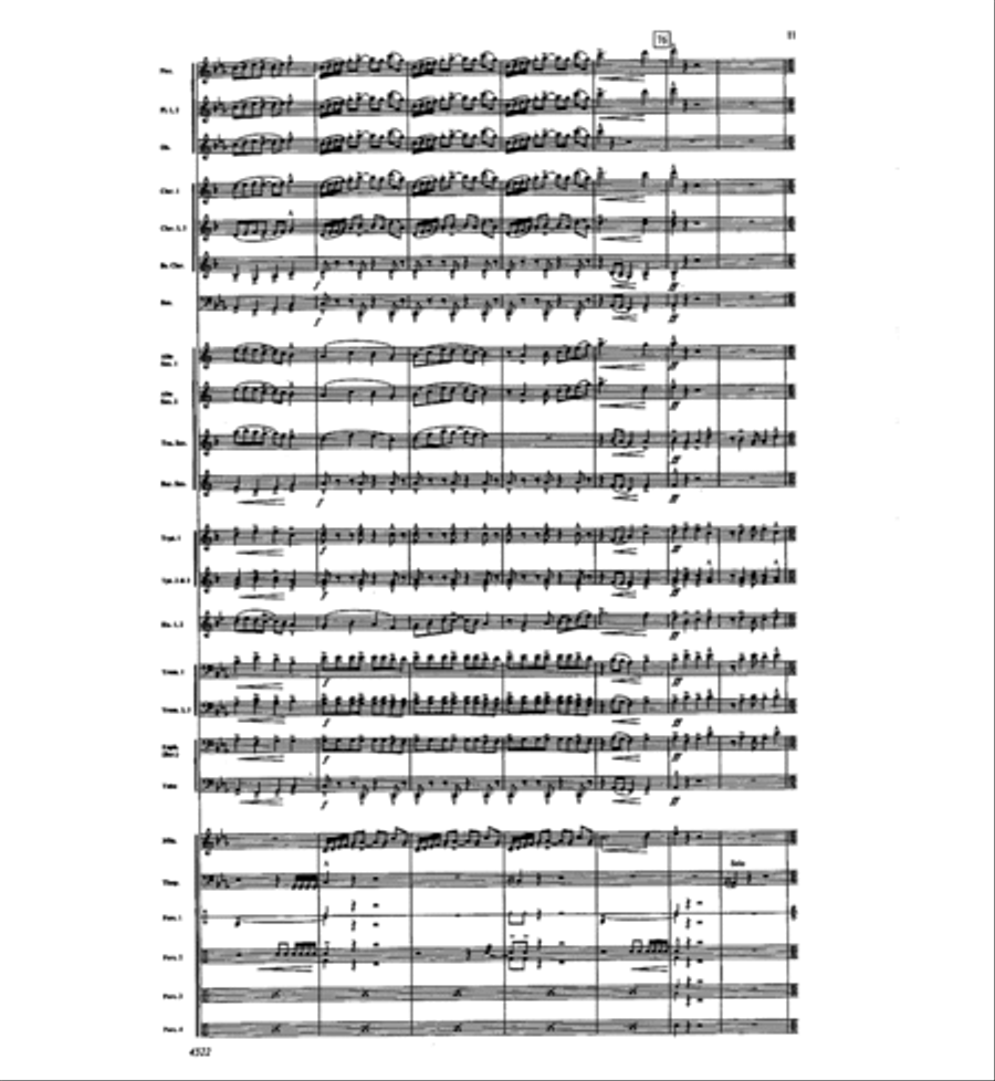 The Last to Defend Concert Band scores gallery preview page 10