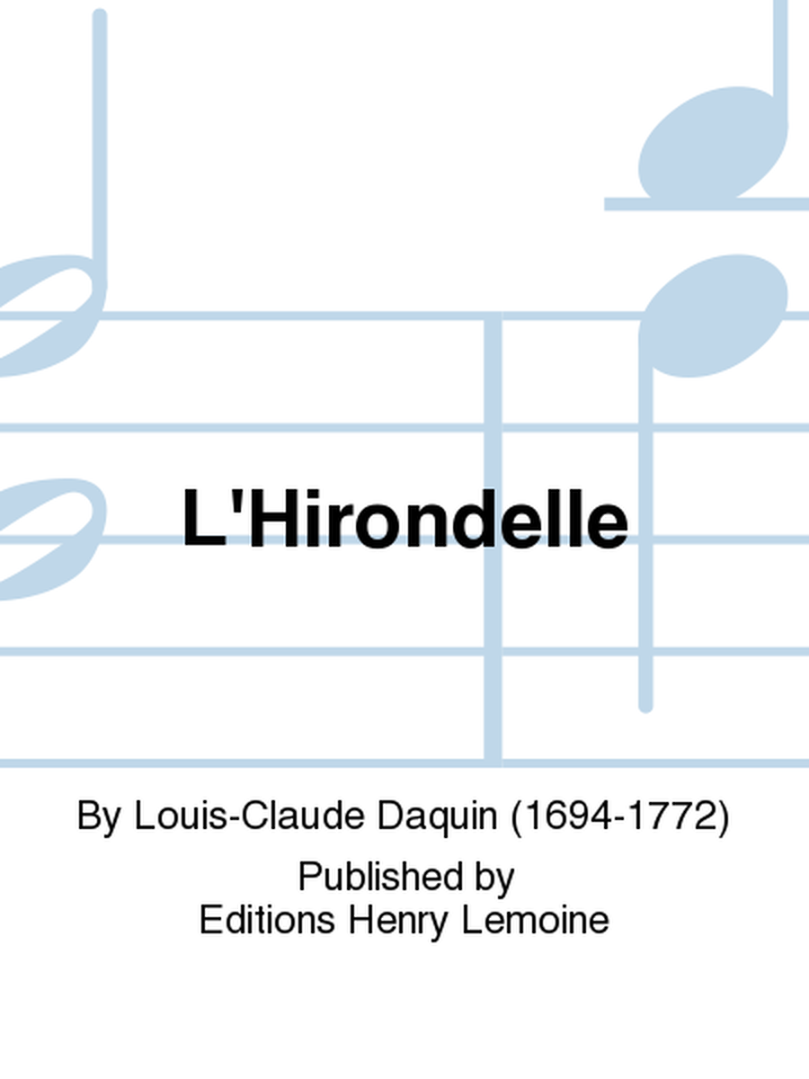 L'Hirondelle