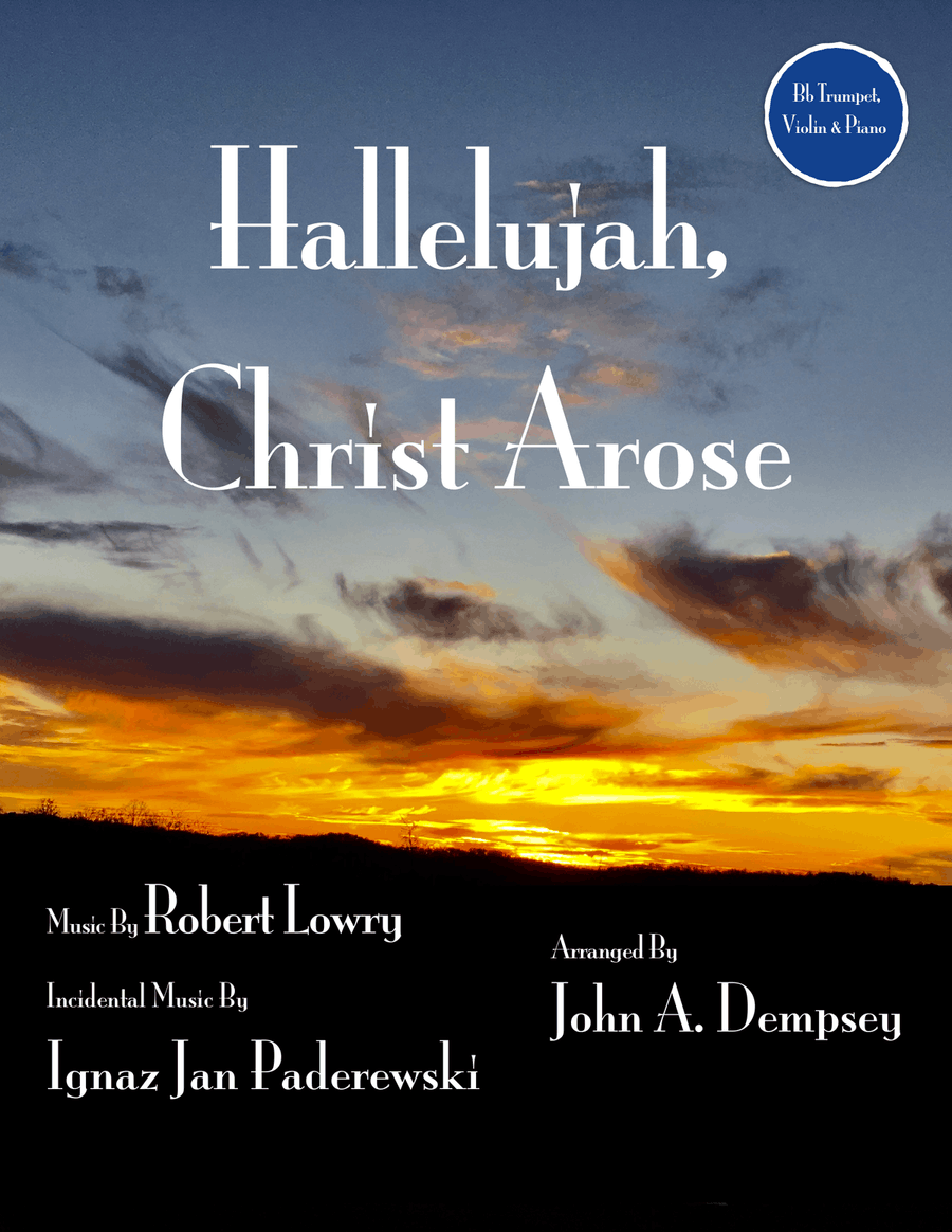 He Arose (Trio for Trumpet, Violin and Piano) Small Ensemble scores gallery preview page 1