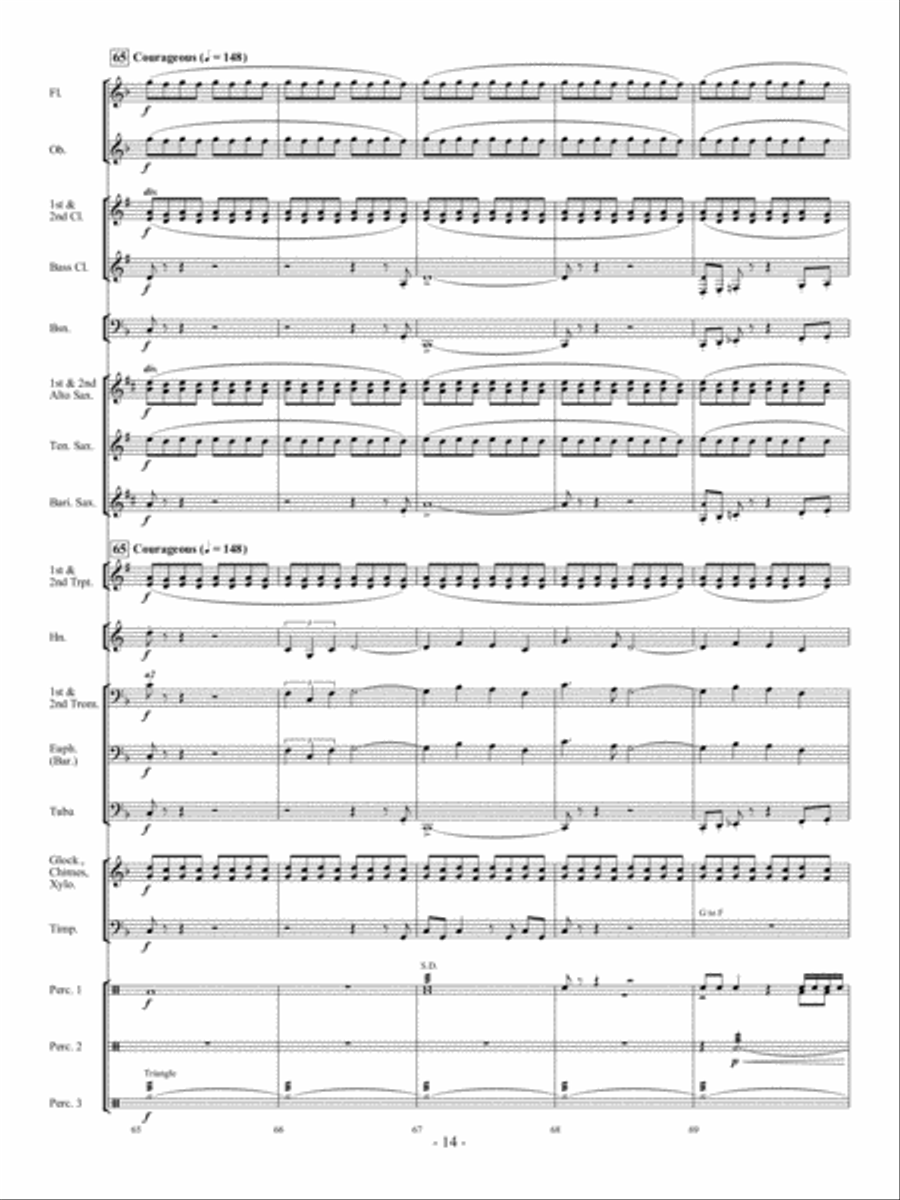Zoom! Concert Band scores gallery preview page 13