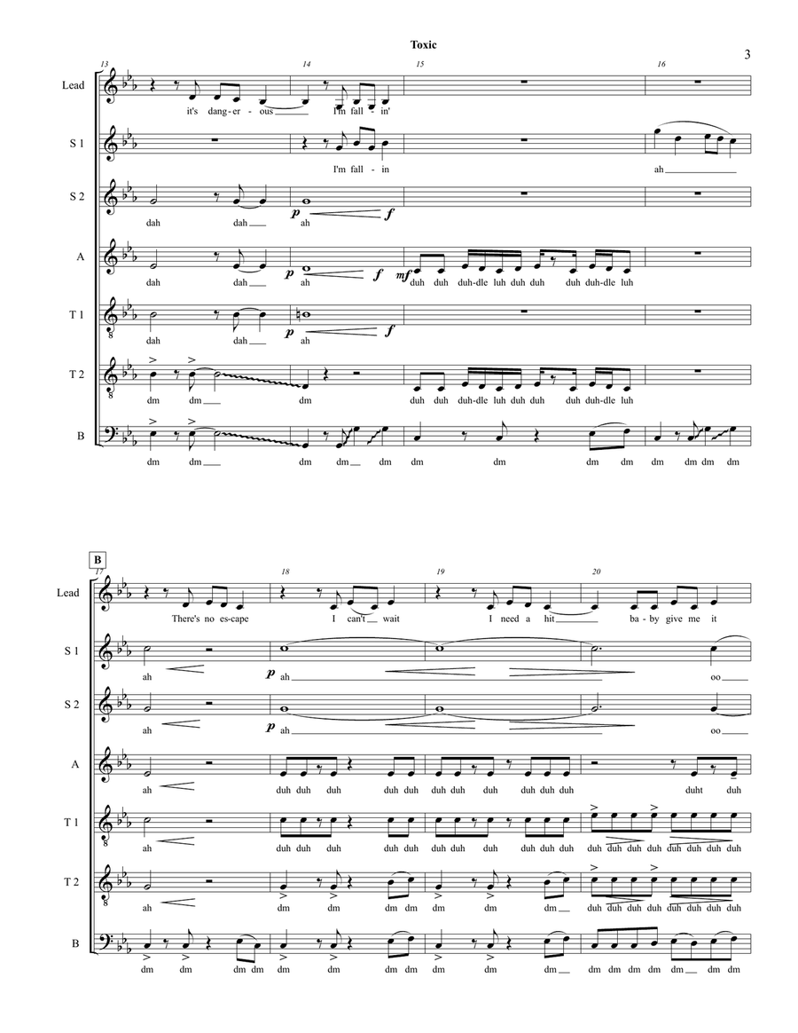 Toxic Divisi scores gallery preview page 3