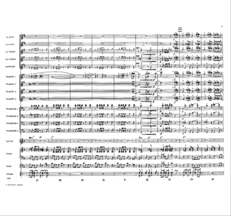 St. Louie Blues Jazz Ensemble scores gallery preview page 5
