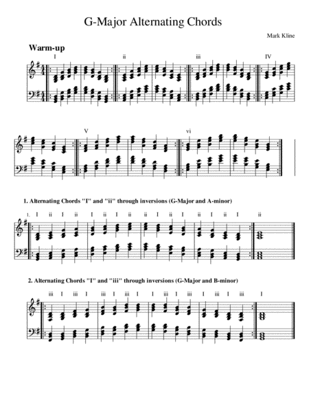 Three: Introduction to Triads and Inversions on Piano