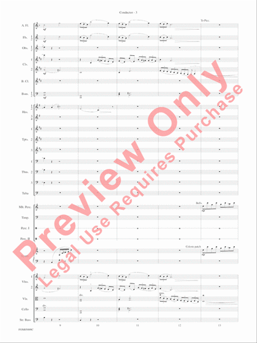 Concert Suite from Star Wars: Episode III Revenge of the Sith Full Orchestra scores gallery preview page 6