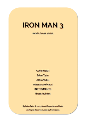 Book cover for Iron Man 3