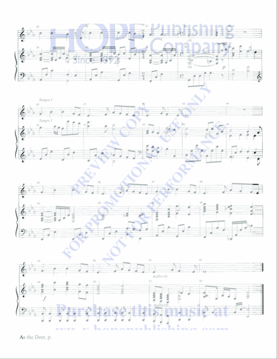 Praise Him with Instruments Orchestra scores gallery preview page 8