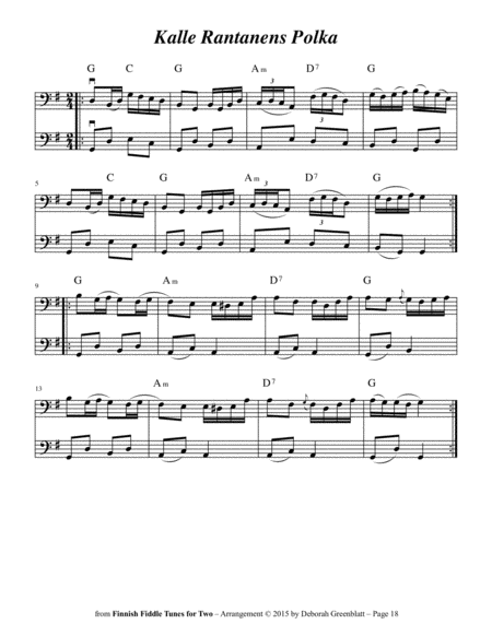 Polka Sampler for Two Cellos