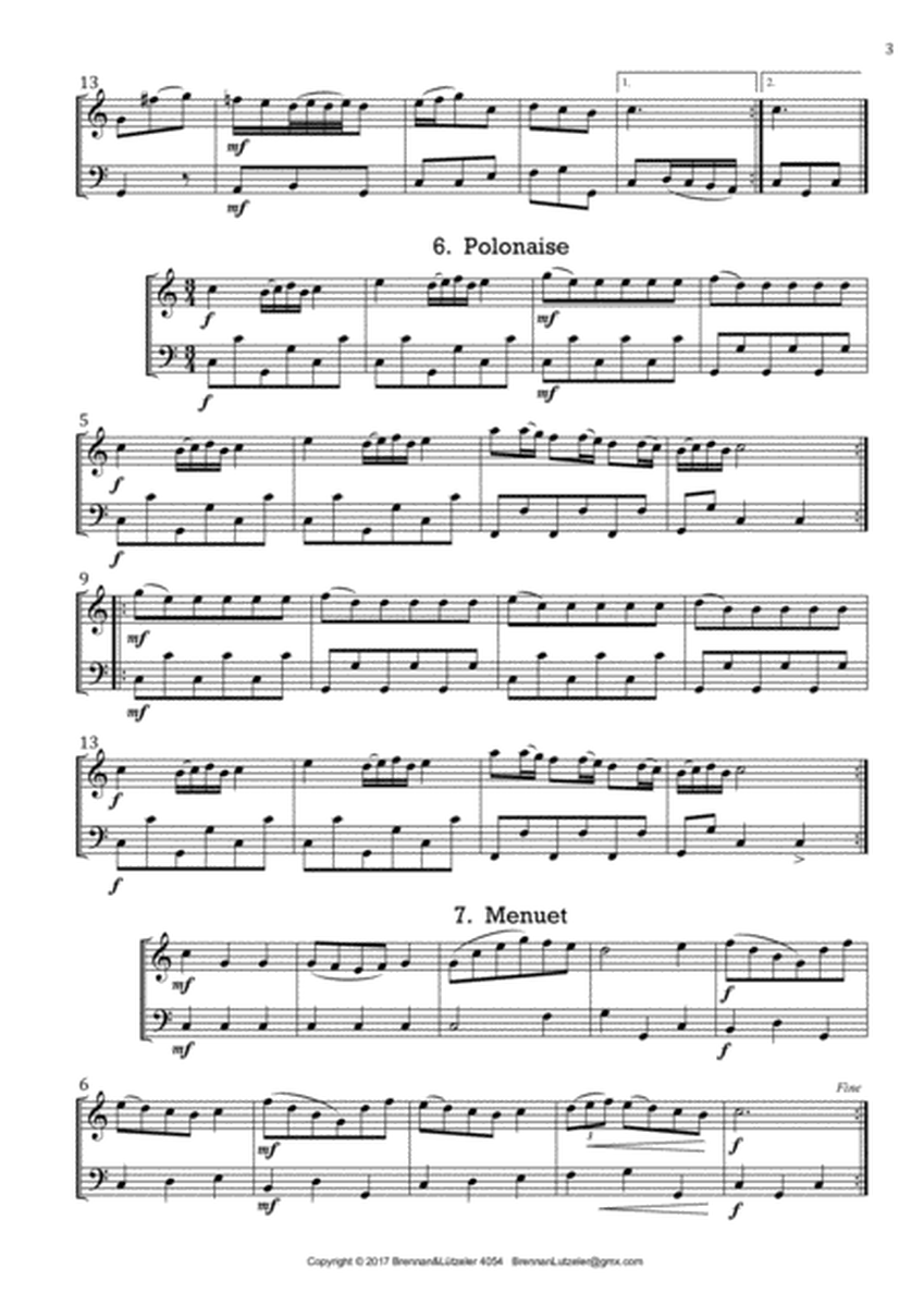 Notenbuch für Wolfgang Amadeus Mozart - Music book for W.A. Mozart Tenor/Bass