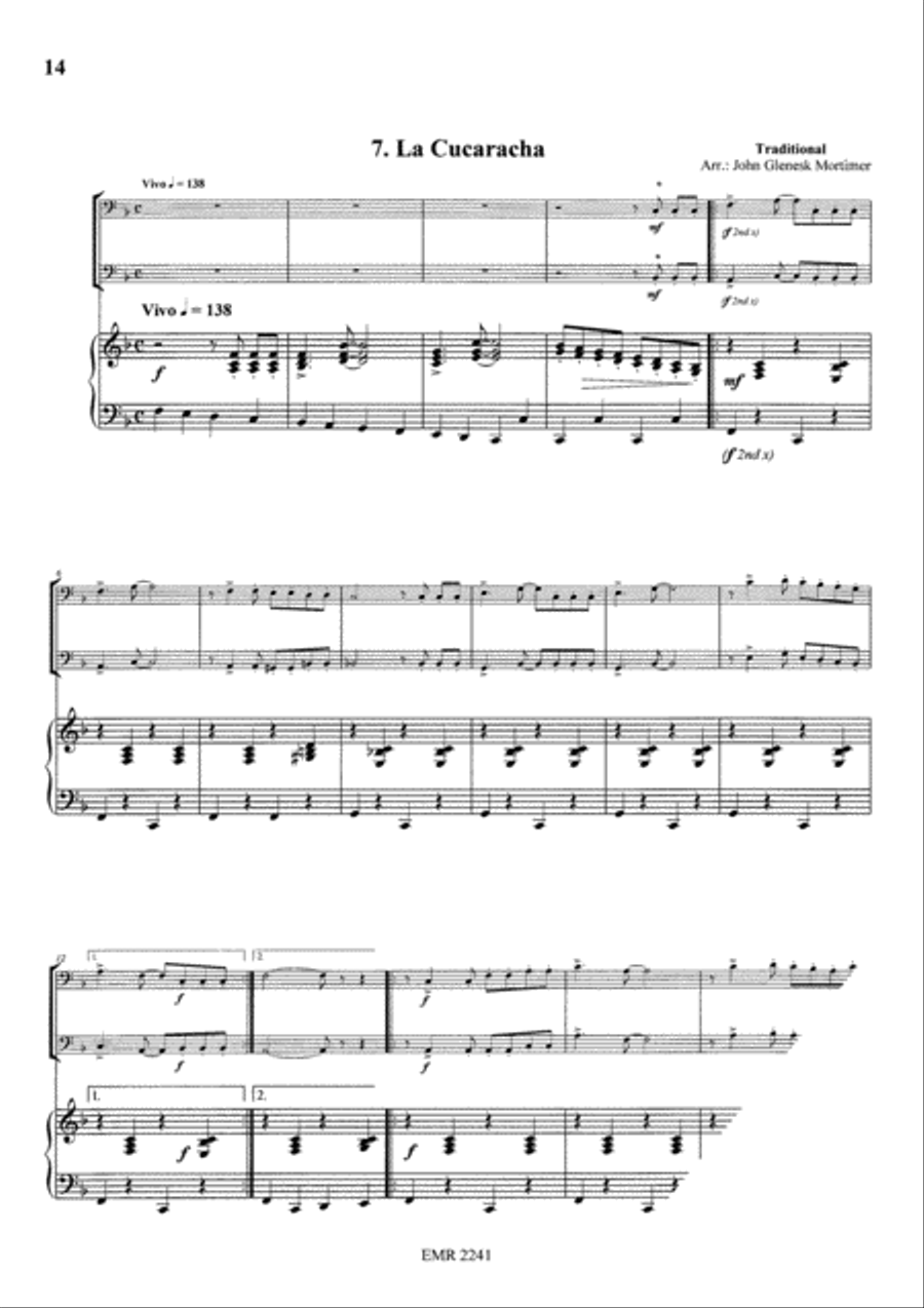 Duos Vol. 2 Bassoon scores gallery preview page 9