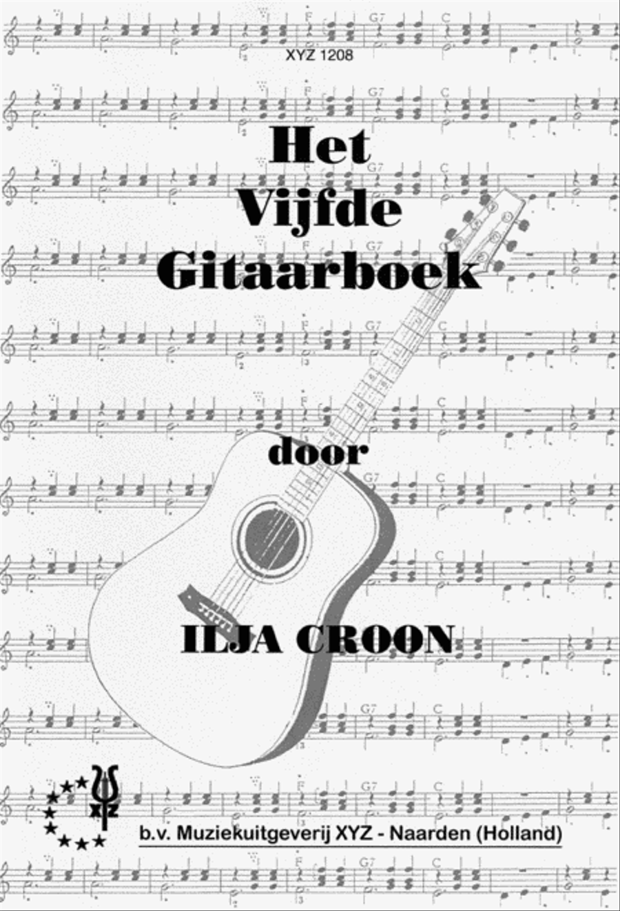 Het Vijfde Gitaarboek Guitar scores gallery preview page 1