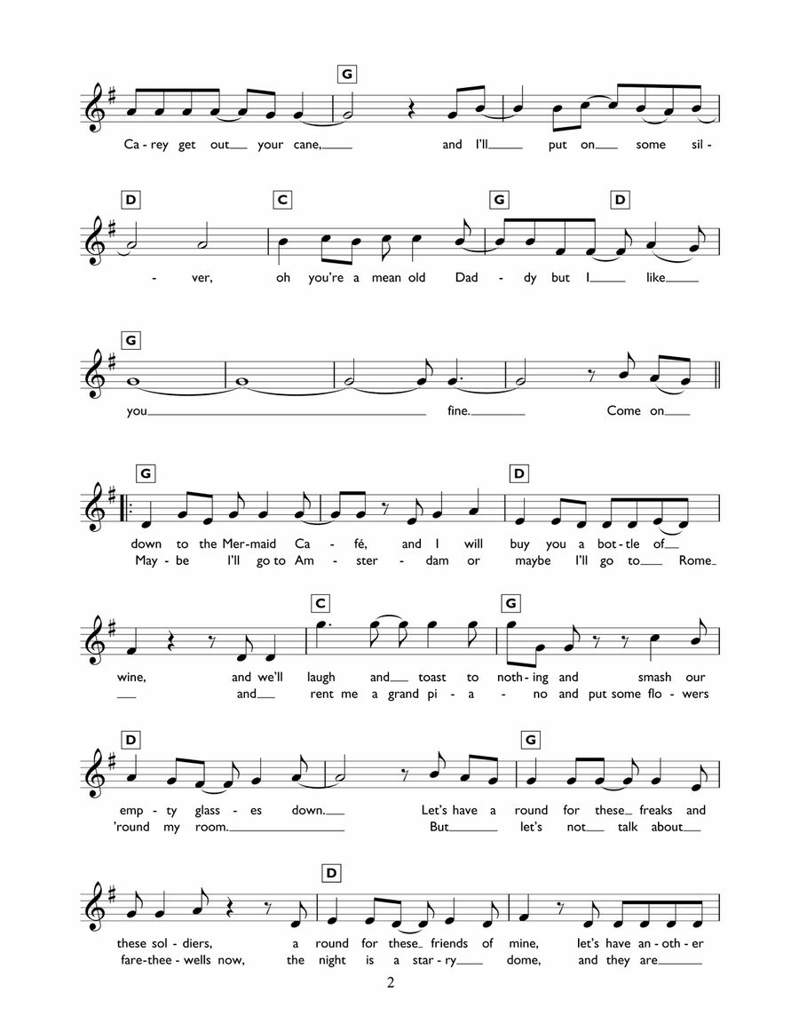 Carey Piano Solo scores gallery preview page 2