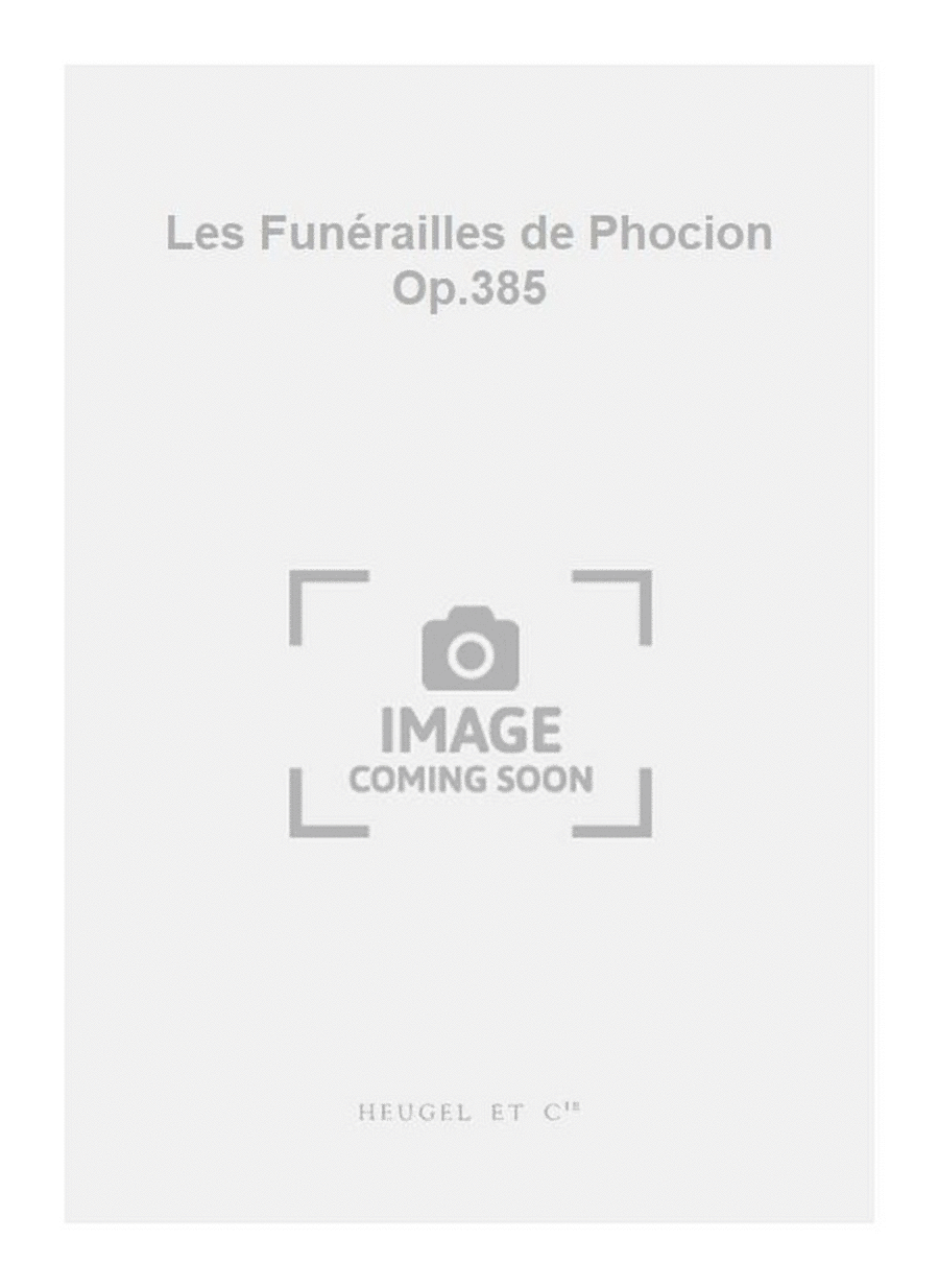 Les Funérailles de Phocion Op.385 Orchestra scores gallery preview page 1