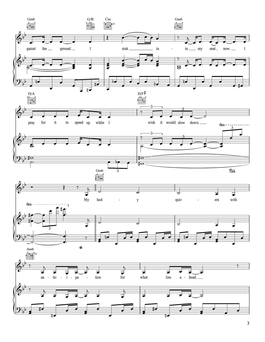 Train Piano, Vocal, Guitar scores gallery preview page 3