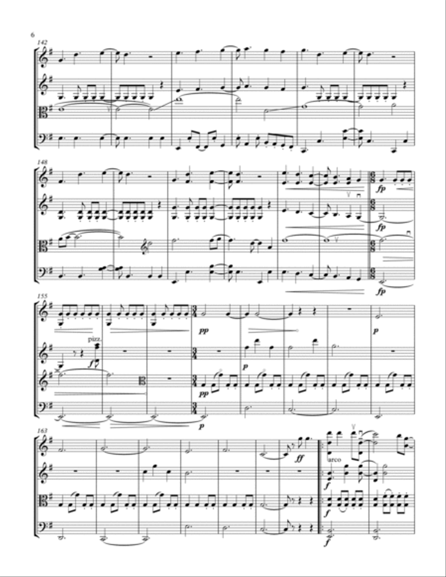 Iris Iris String Quartet scores gallery preview page 6
