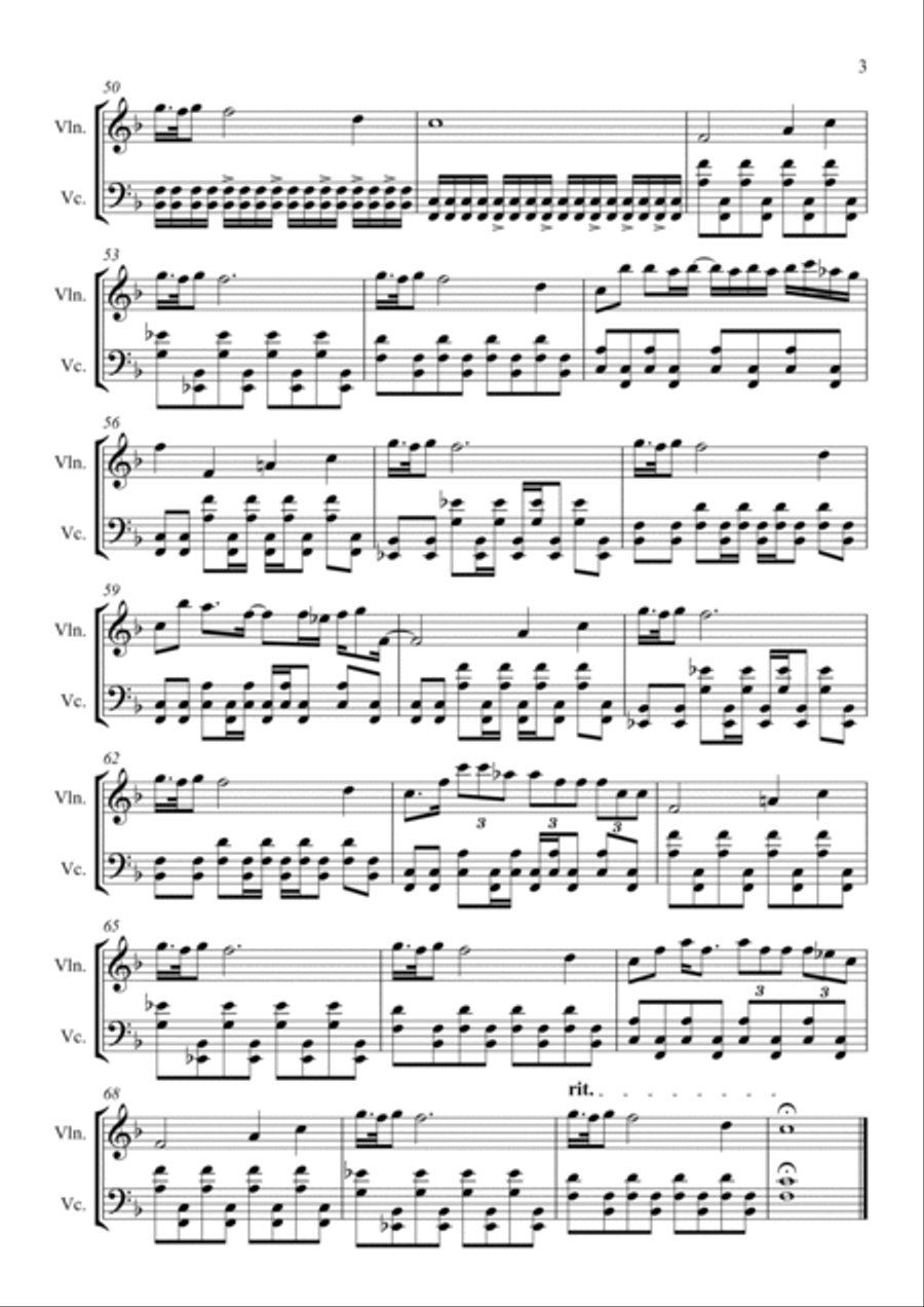 Hey Jude Score and Parts scores gallery preview page 4