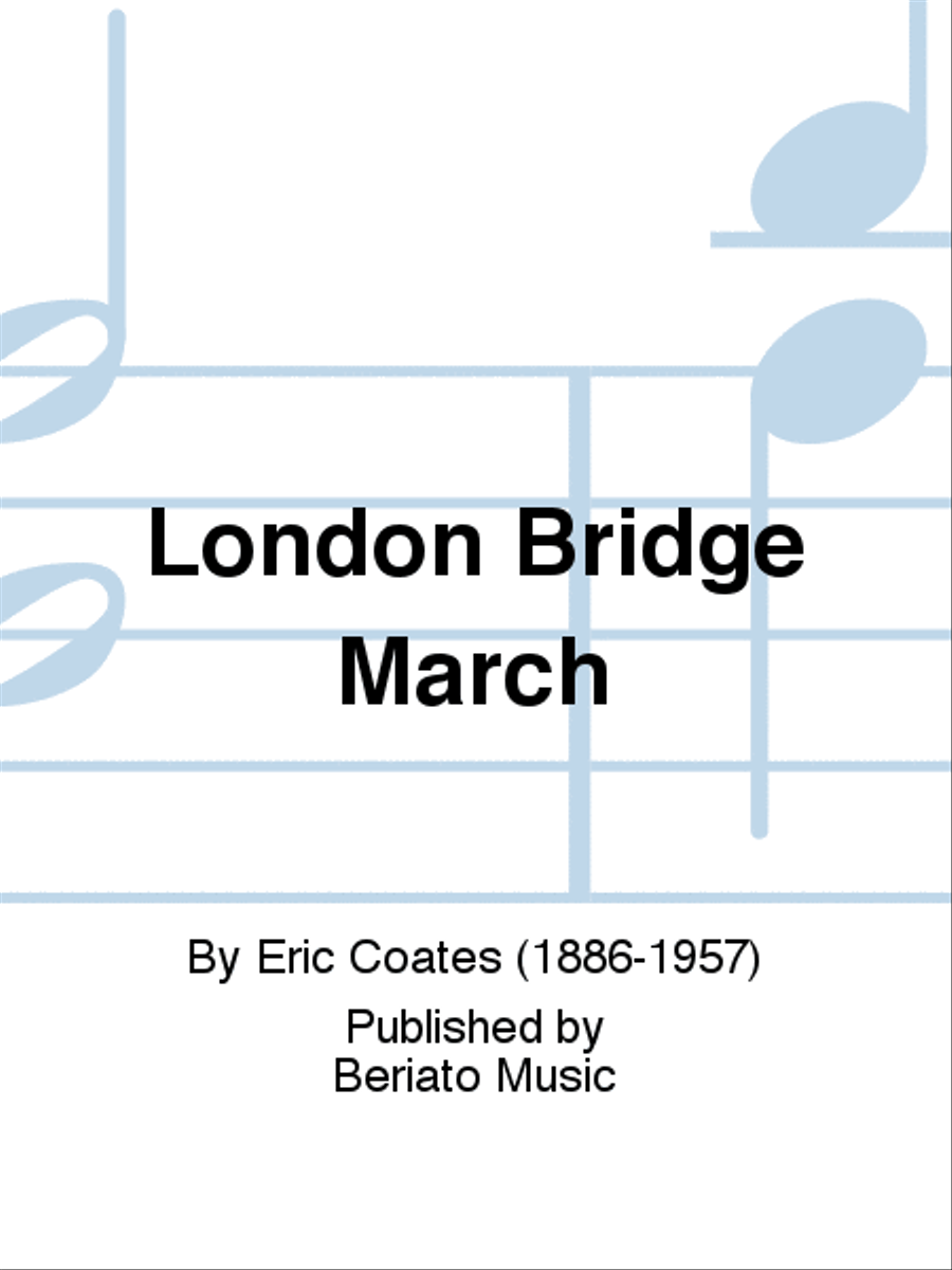 London Bridge March Piano Solo scores gallery preview page 1
