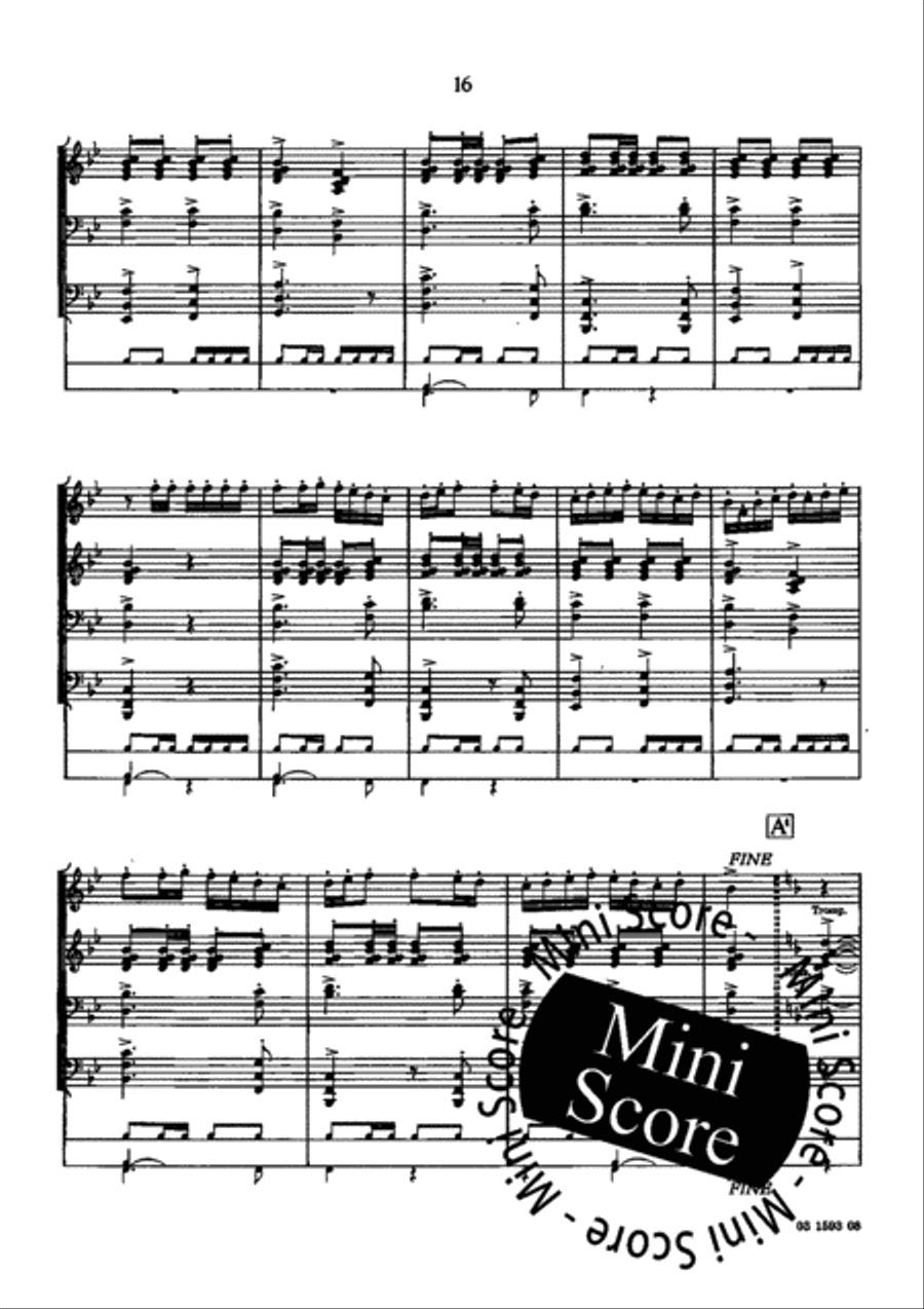 Les Rencontres De St.Flour Concert Band scores gallery preview page 20