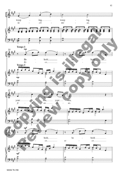 Seven Last Words (Septem Ultima Verba) (Choral Score) image number null