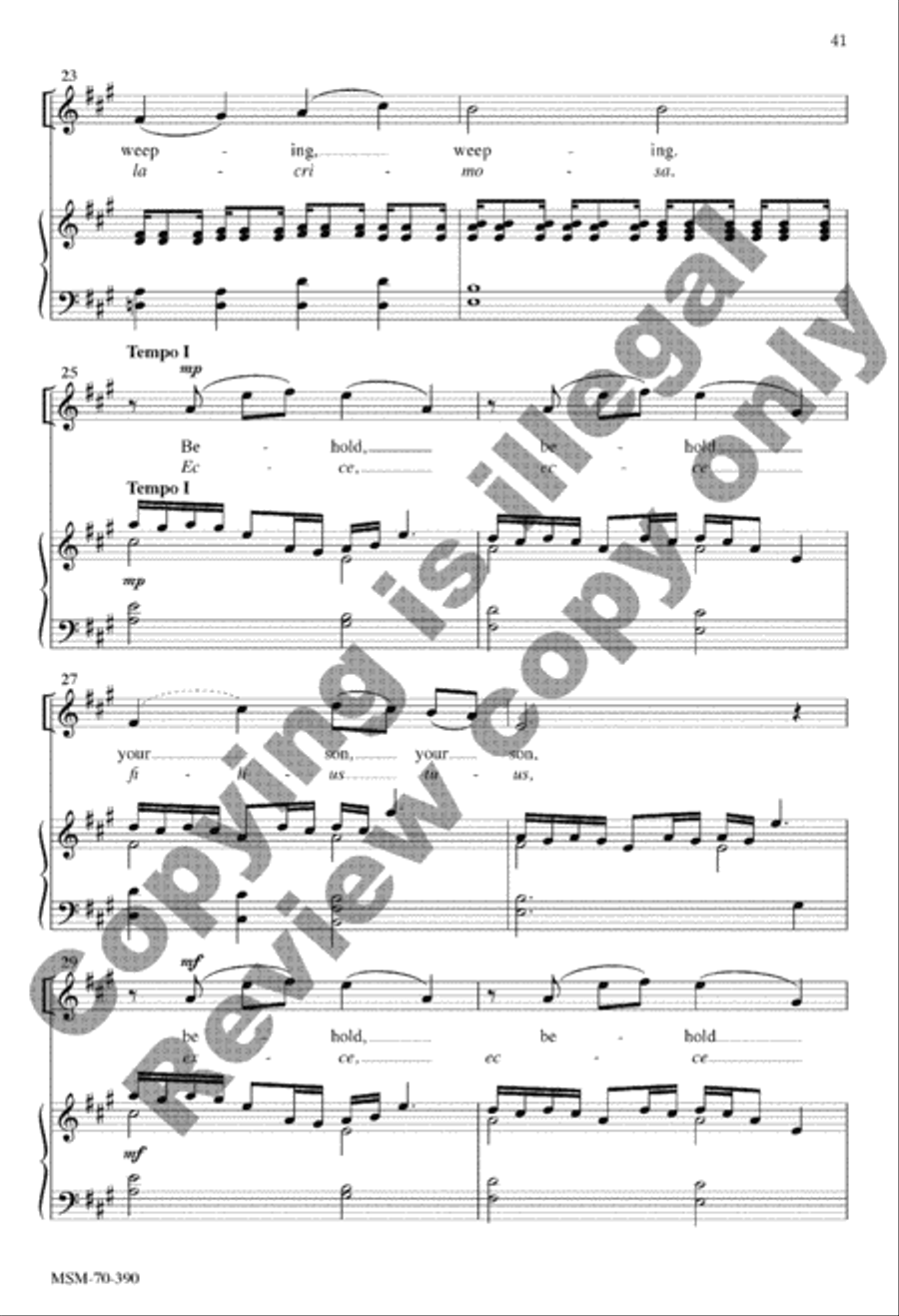 Seven Last Words Seven Last Words 4-Part scores gallery preview page 59