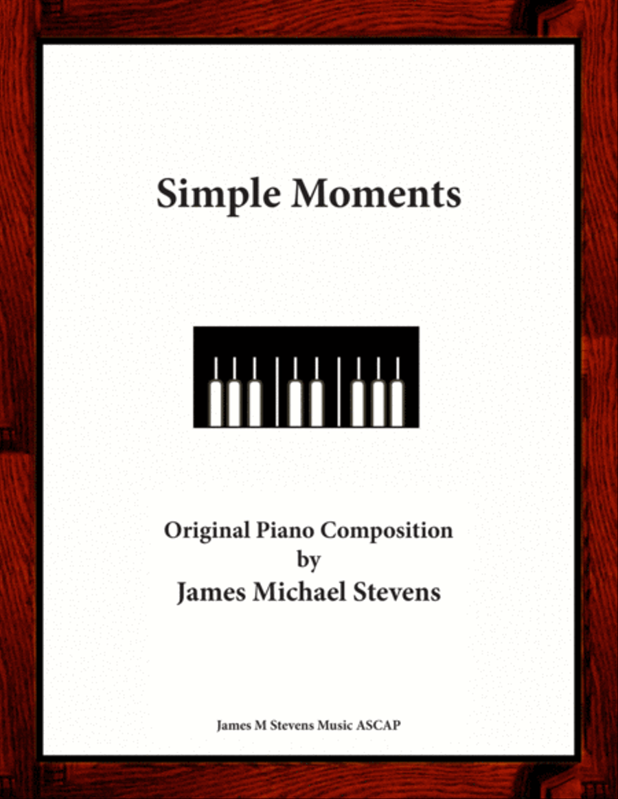 Simple Moments - Piano Solo Piano Solo scores gallery preview page 1