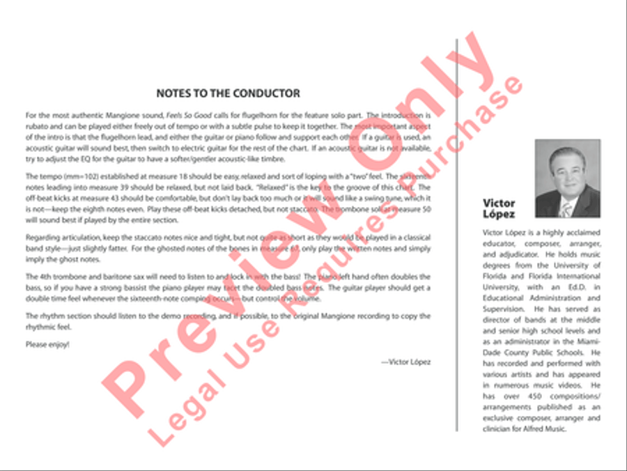 Feels So Good Jazz Ensemble scores gallery preview page 3