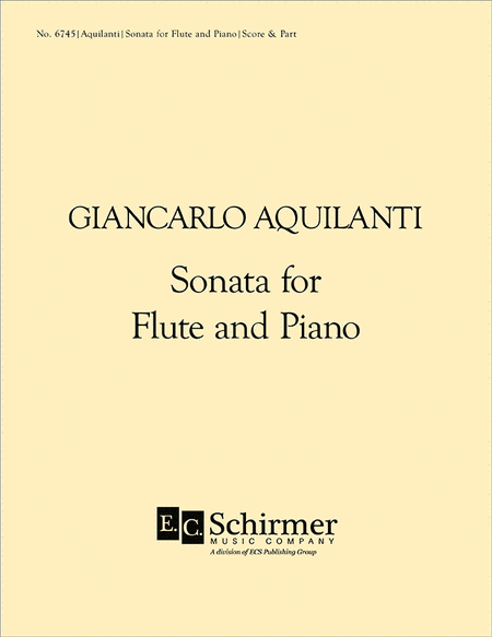 Sonata for Flute and Piano (score and part)