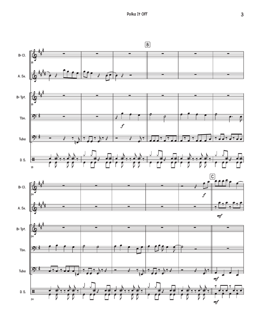 Shake It Off Shake It Off Clarinet scores gallery preview page 3