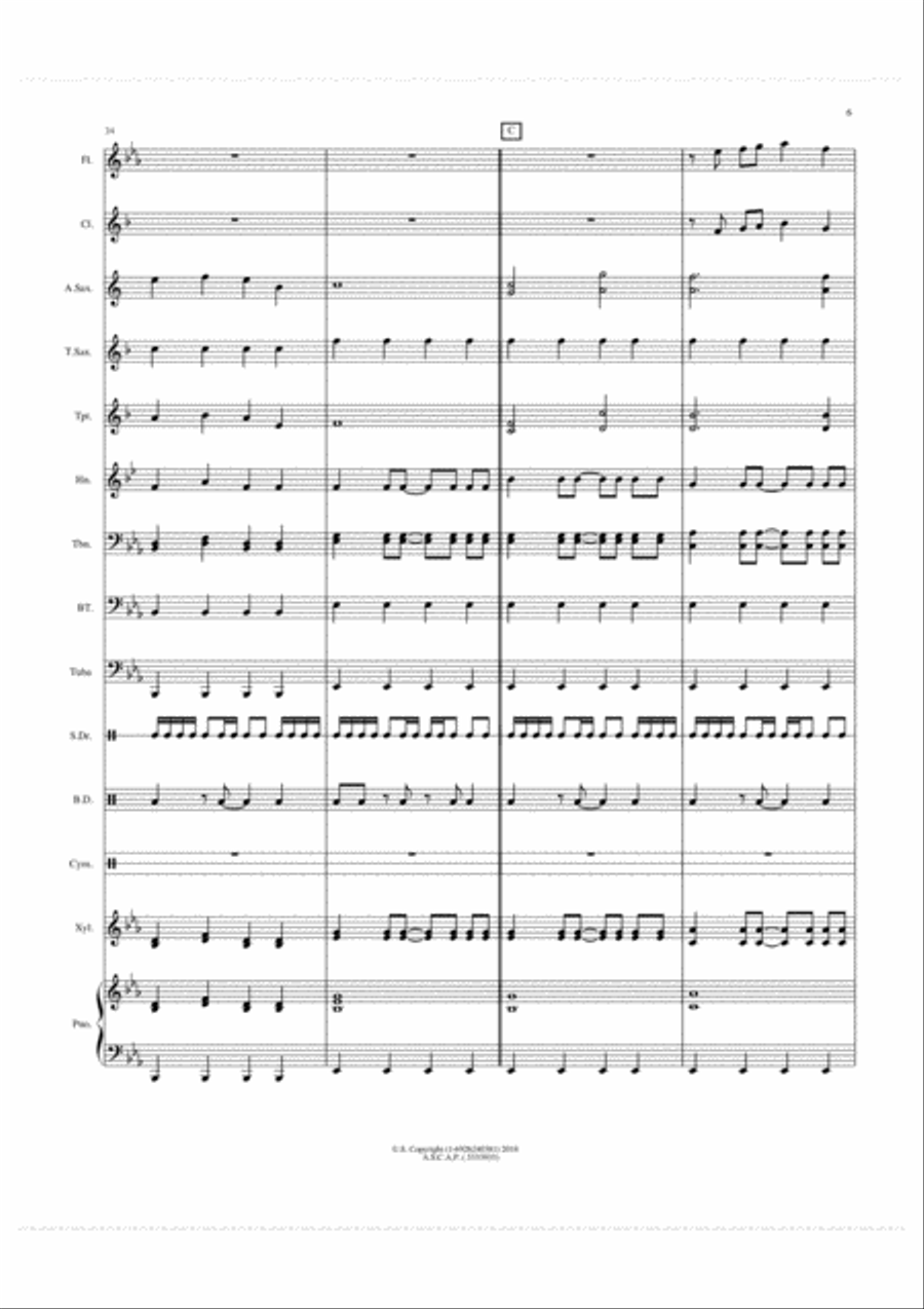 Intrepid Intrepid Concert Band scores gallery preview page 6