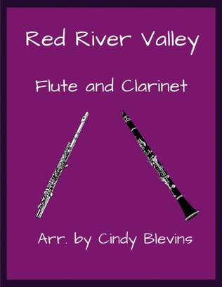 Book cover for Red River Valley, Flute and Clarinet