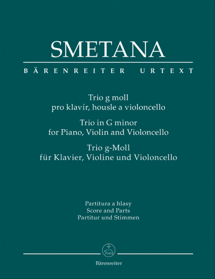 Trio for Piano, Violin and Violoncello g minor Piano Trio scores gallery preview page 1