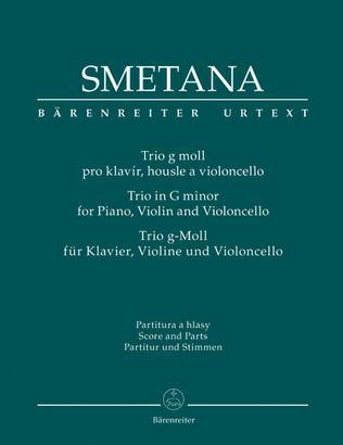 Book cover for Trio for Piano, Violin and Violoncello g minor
