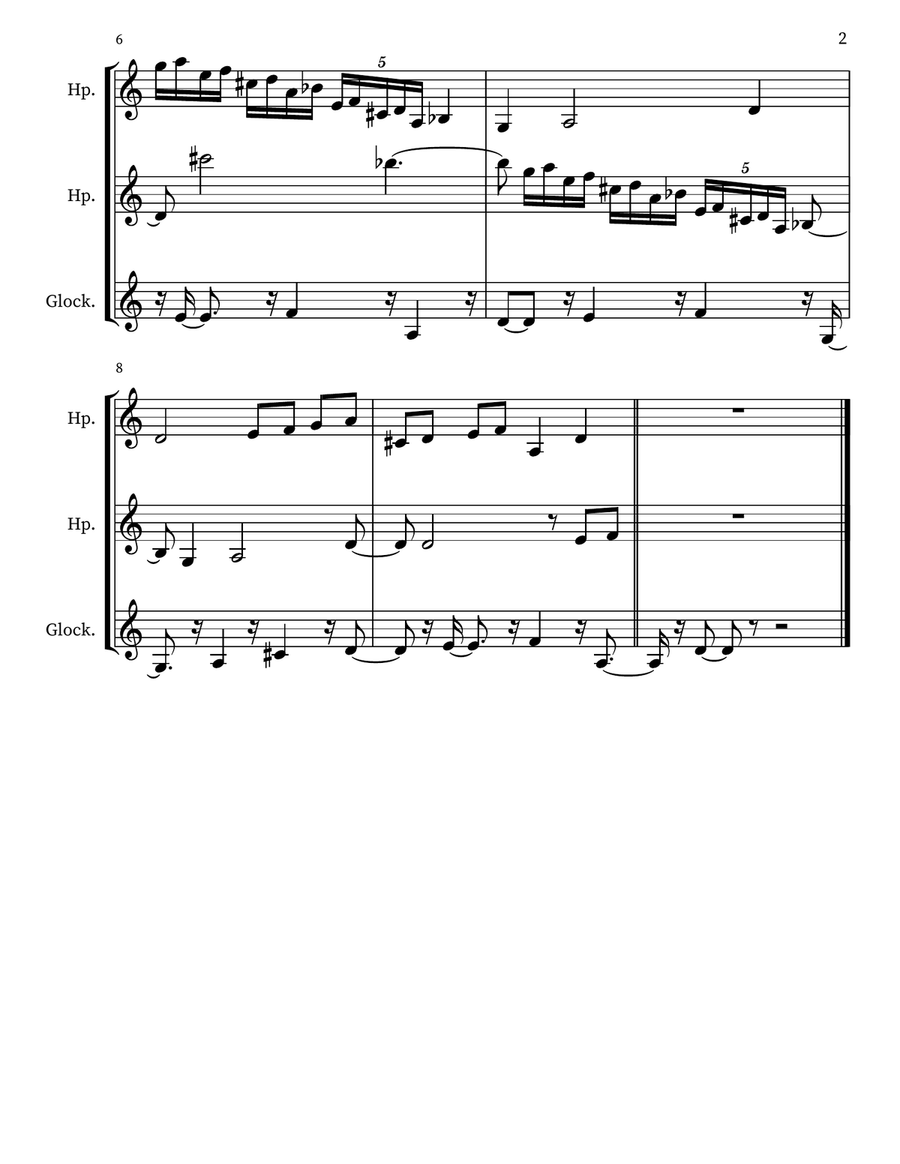 Children's Musing 25 Children's Musing 25 Small Ensemble scores gallery preview page 2