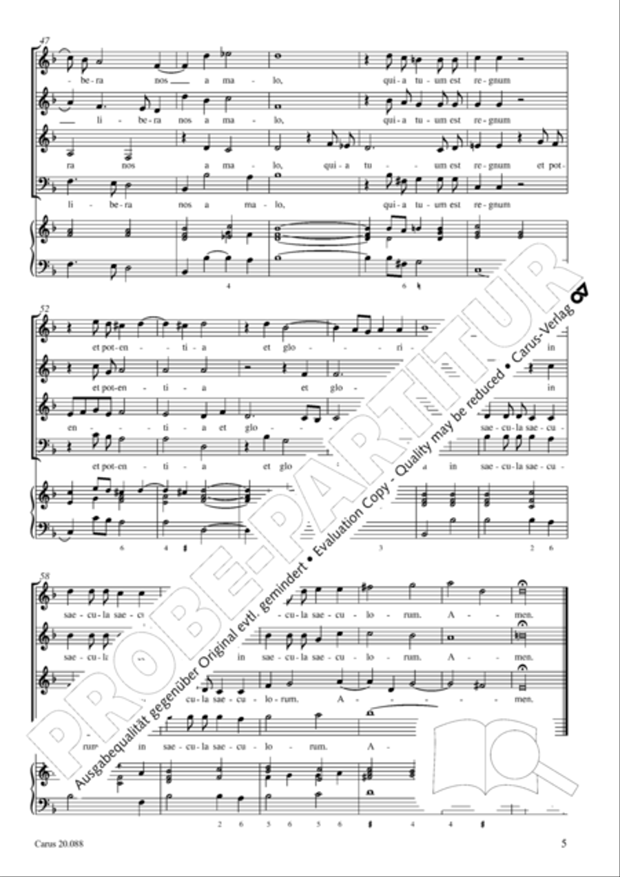 Oculi omnium in te sperant, Domine Score scores gallery preview page 6